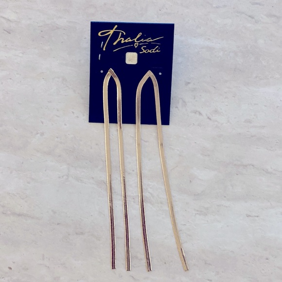 New, Gold Drop Earrings! - Picture 1 of 1